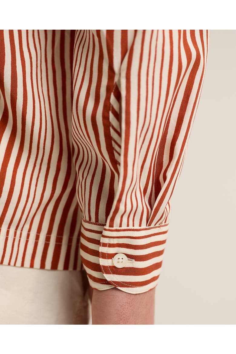 Ridley Relaxed-Fit Shirt, Alternate, color, SUMMER RED/WHITE