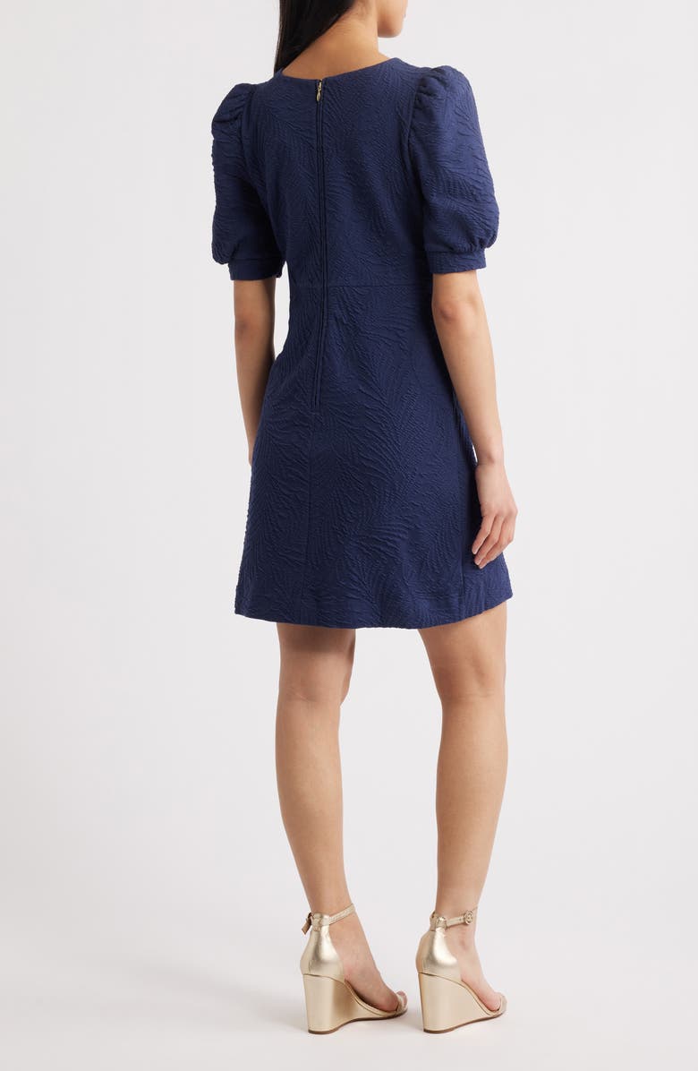 Lilly Pulitzer<sup>®</sup> Kiely Puff Sleeve Jacquard Dress, Alternate, color, 