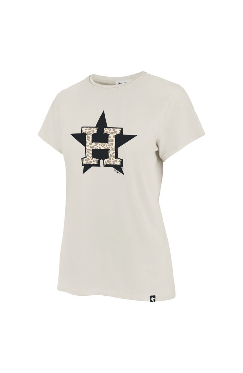 '47 Women's '47 Oatmeal Houston Astros Imprint Frankie T-Shirt, Alternate, color, 