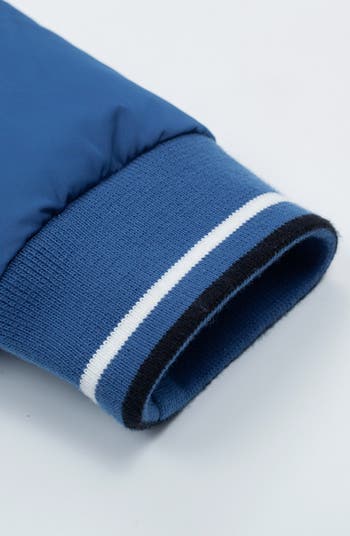 Fleece Lined  Puffer Coat with Removable Trim