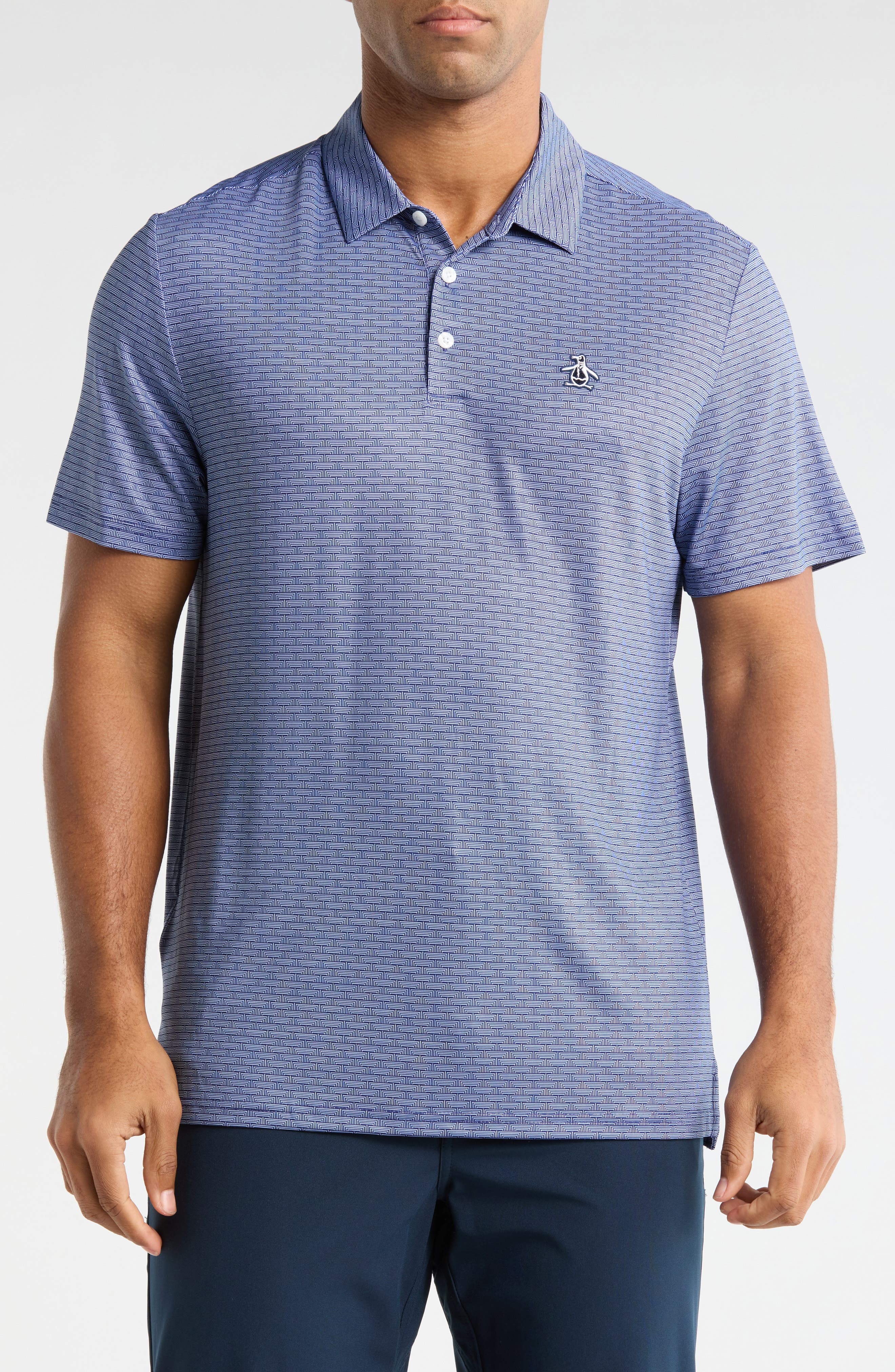 Original Penguin Fine Line Knit Polo