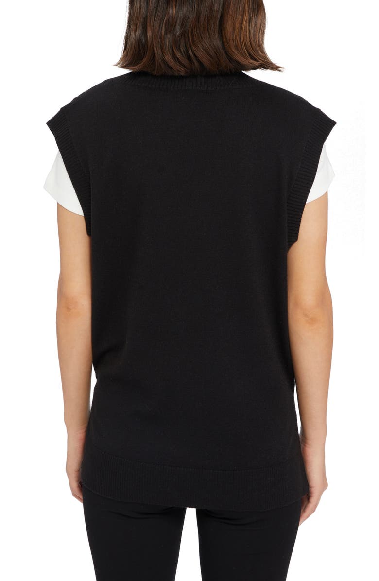 Sanctuary BFF Sweater Vest, Alternate, color,