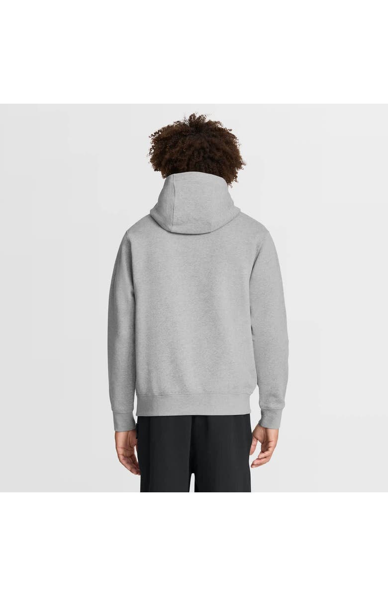 Nike Men's Nike Gray Oregon Ducks Club Fleece Arch Pullover Hoodie, Alternate, color, Gray