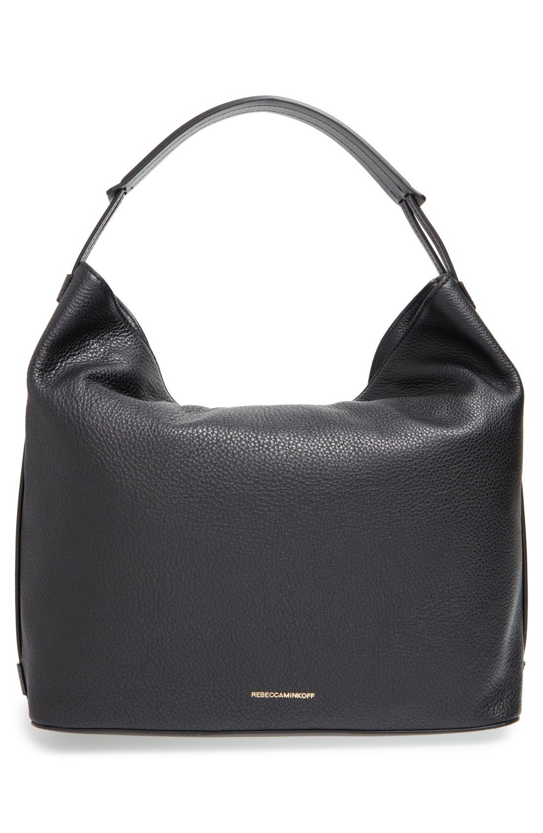 Rebecca Minkoff 'Isobel' Tassel Leather Hobo, Alternate, color, 
