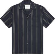 Les Deux Lawson Stripe Camp Shirt