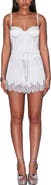 Fleur Du Mal Juliet Silk & Lace Short