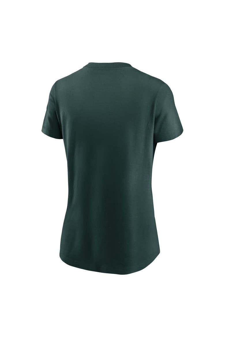 Women's Nike  Green Athletics Fuse Wordmark T-Shirt, Alternate, color, Green