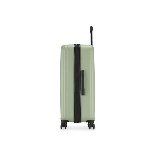 Bugatti The Classic Hardside Check-in Large Luggage With Expansion In Sage Green