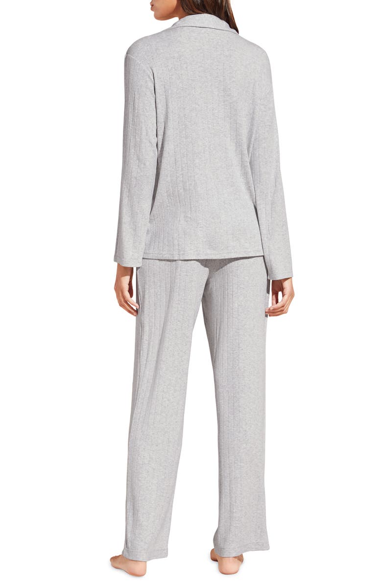 Eberjey Giselle Rib Pajamas, Alternate, color,
