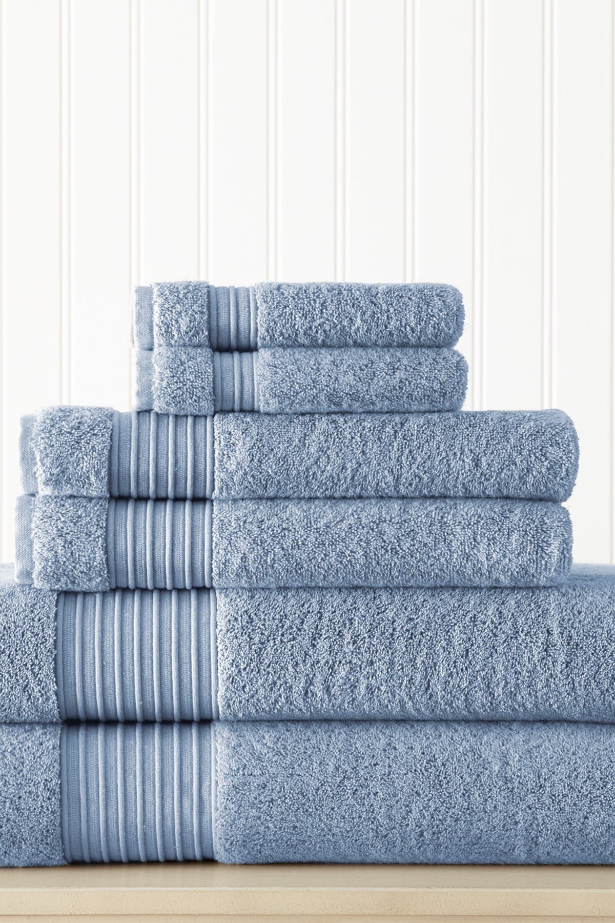 Modern Threads 6-Piece Turkish Cotton Towel Set