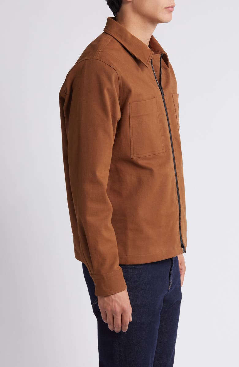 HUGO Evalom Jacket, Alternate, color, Medium Brown