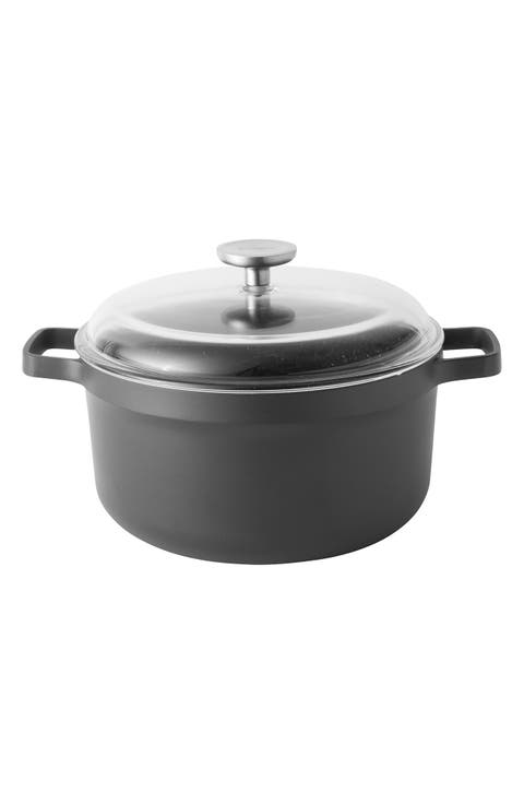 INTERNATIONAL Gem 10" Non-Stick Cast Aluminum Covered Stockpot
