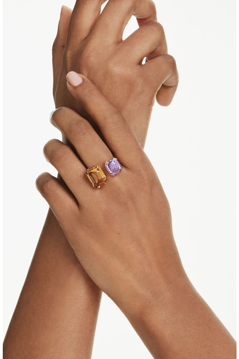 Millenia Open Ring, Alternate, color, GOLD/ MULTI