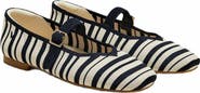 VIVAIA Margot Mary-Jane Square-Toe Ballet Flats