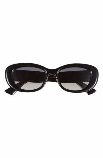 Gucci <p>53mm Polar Gradient Oval Sunglasses</p>