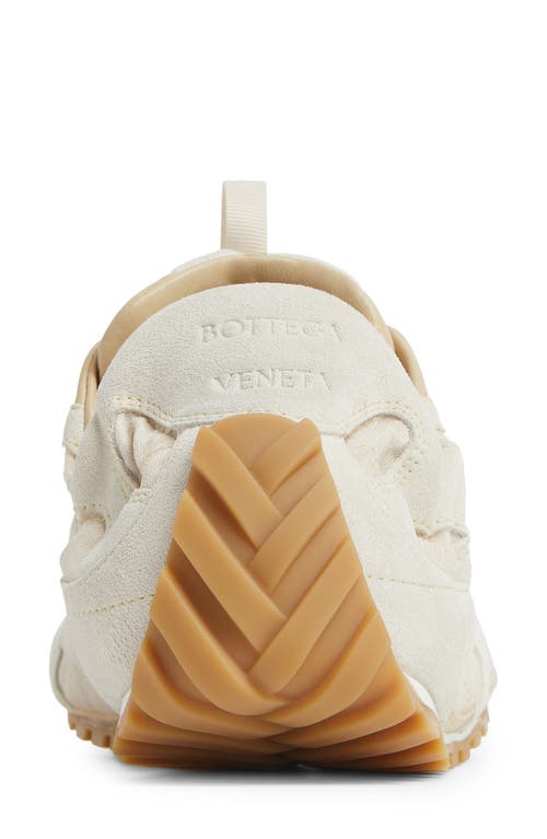 Bottega Veneta Orbit Flasp Low Top Sneaker In White