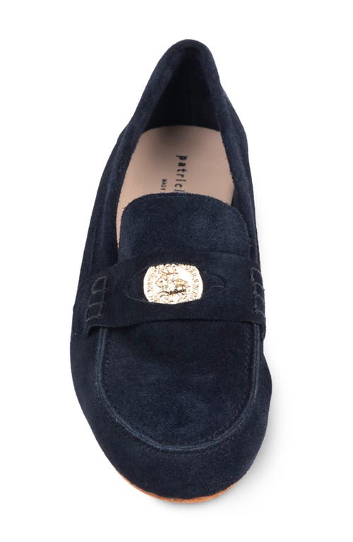 Patricia Green Vince Penny Loafer In Blue