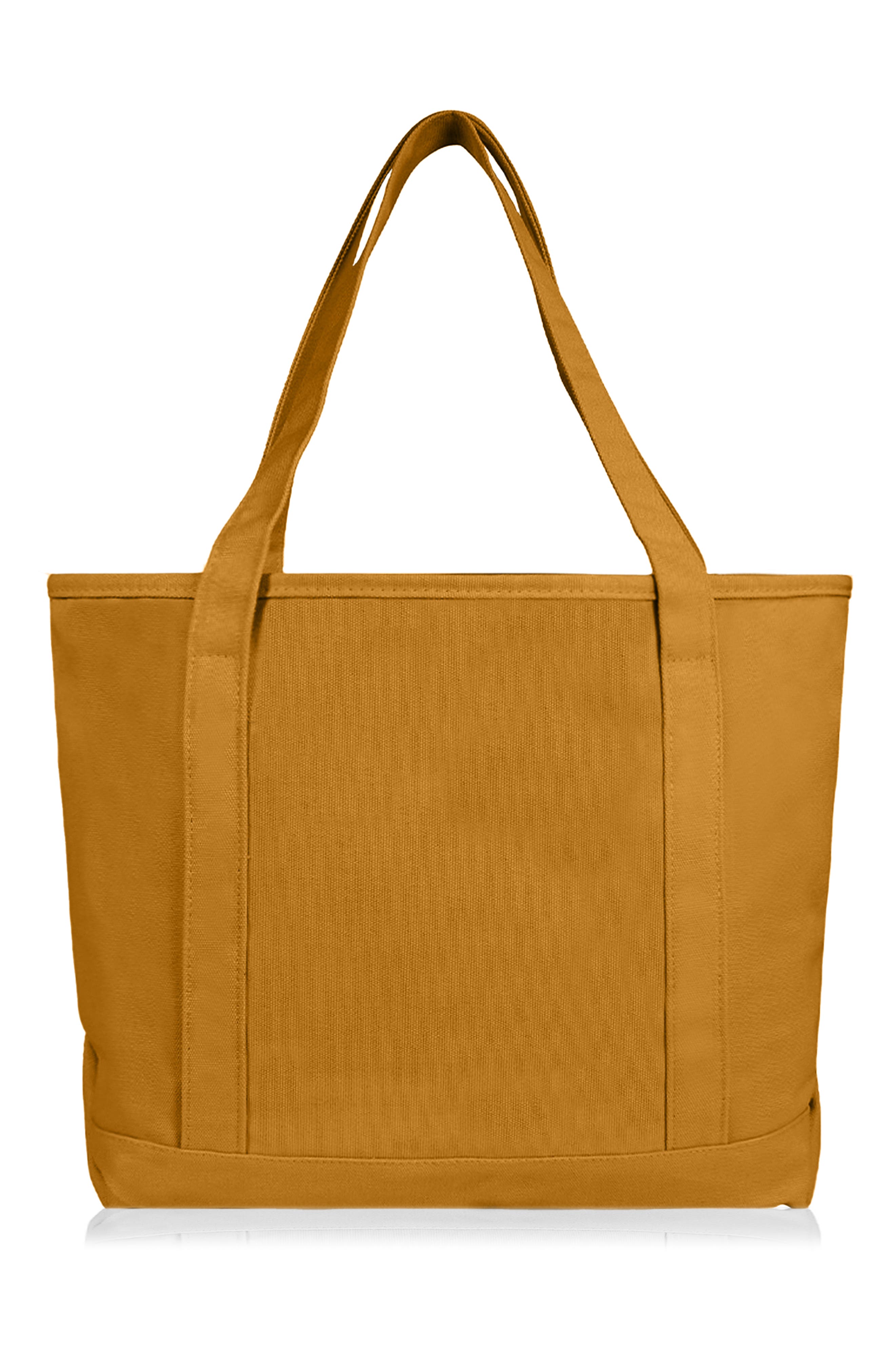 Ghost 20" Go-To Canvas Tote Bag, Alternate, color, Butterscotch