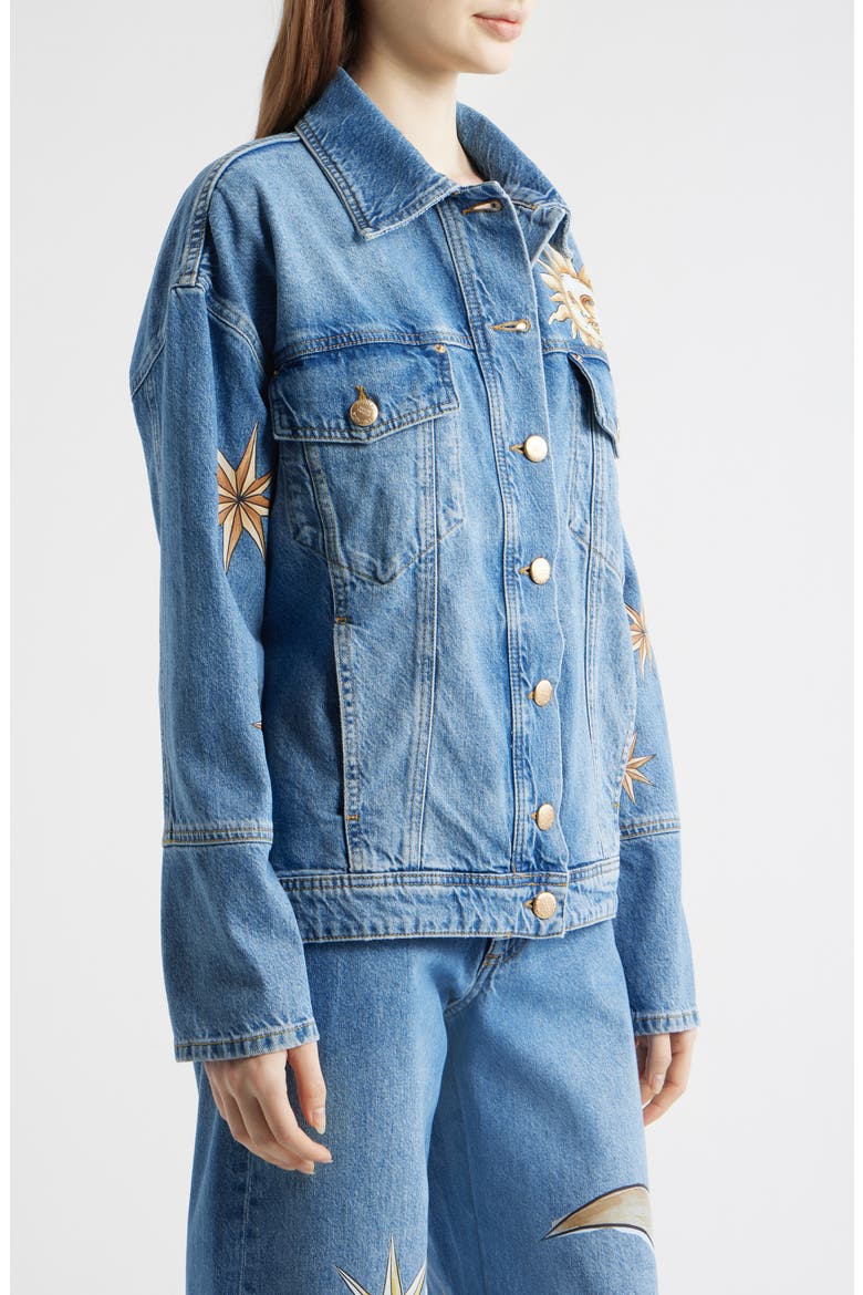 Mistical Denim Jacket, Alternate, color, DENIM