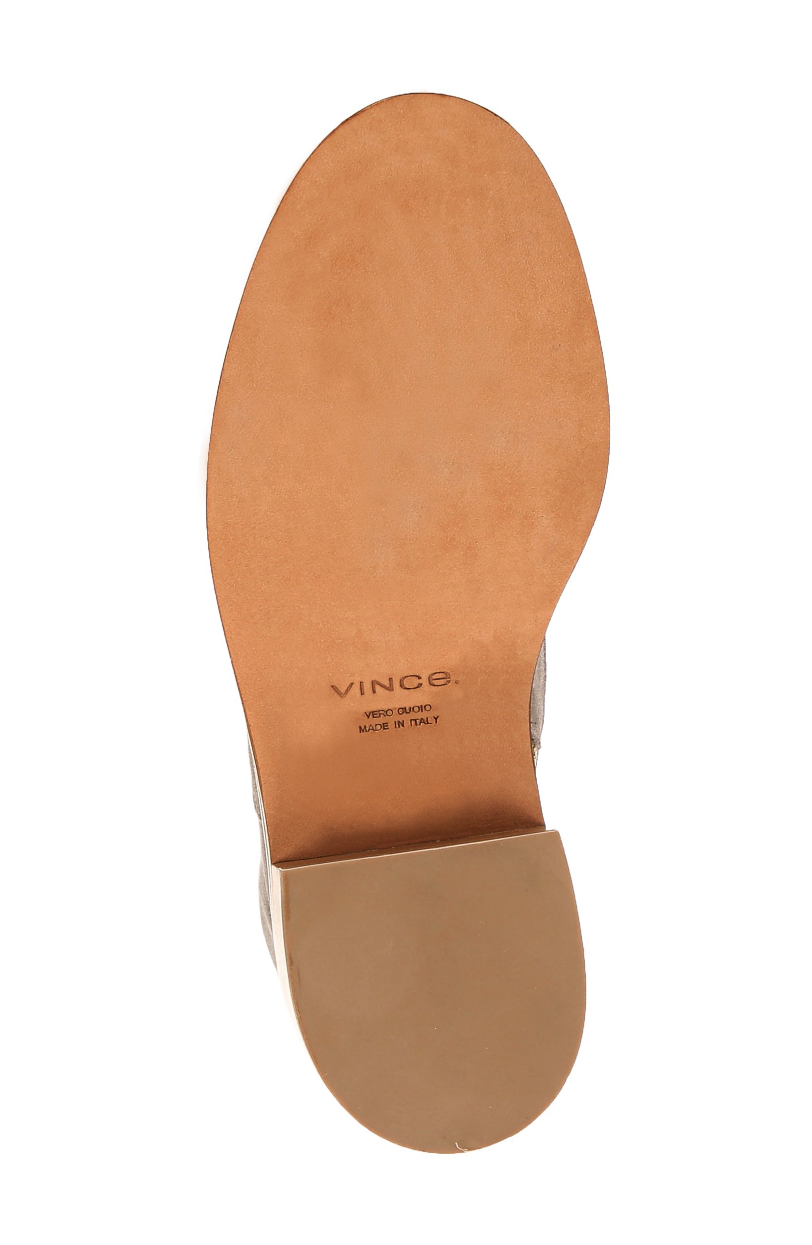 Vince Cabria 3 Genuine Shearling Lined Combat Boot, Alternate, color, 