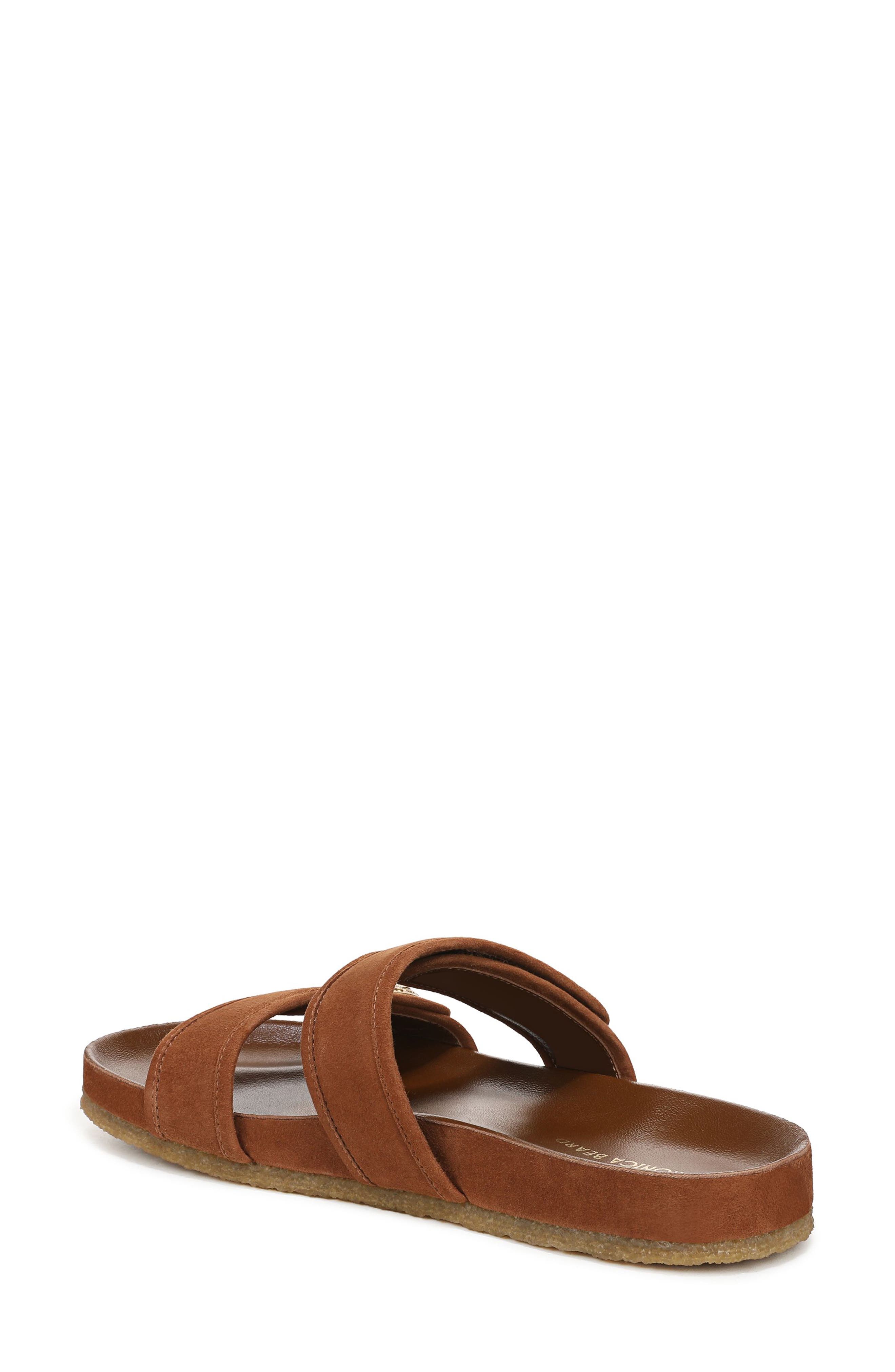 Percey Slide Sandal, Alternate, color, HAZELWOOD