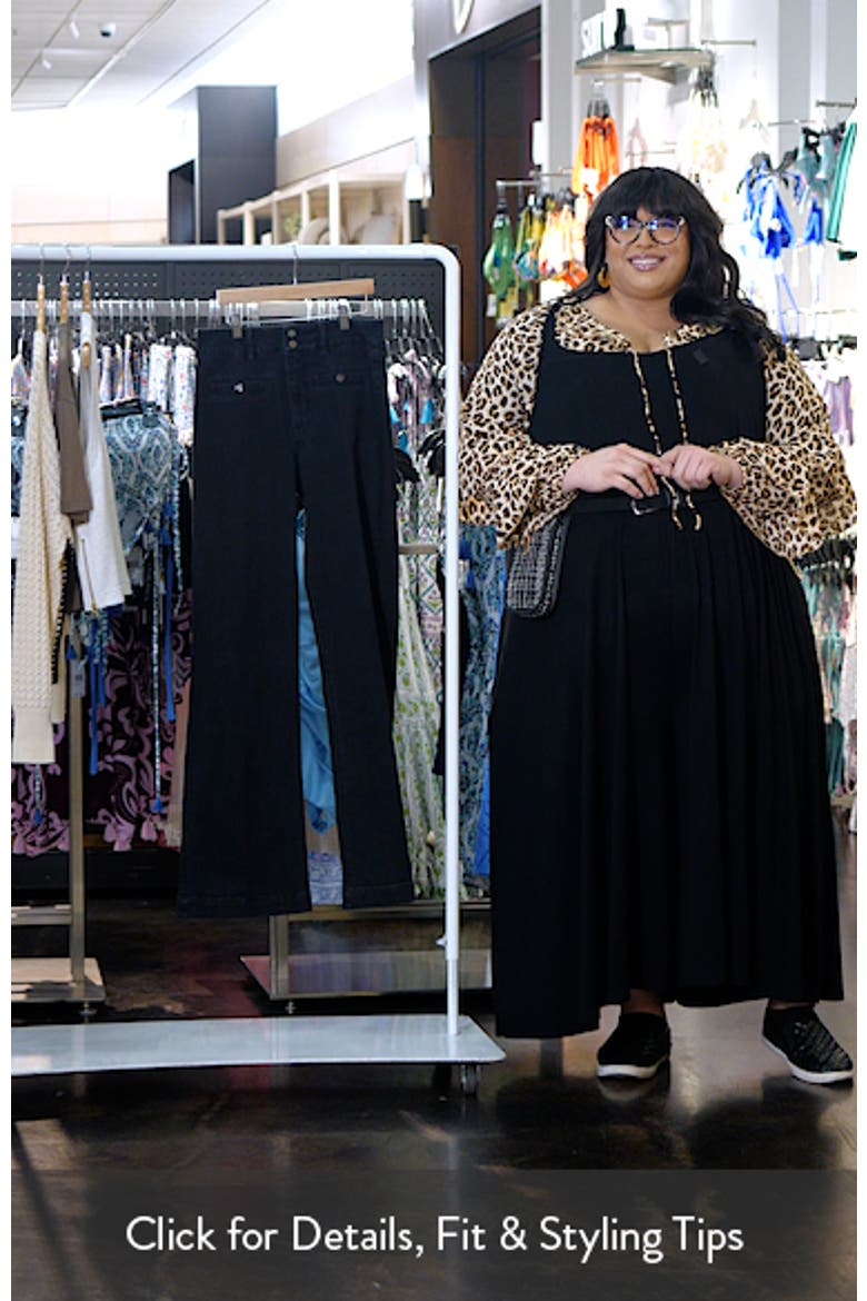 Leenah Welt Pocket Wide Leg Jeans video