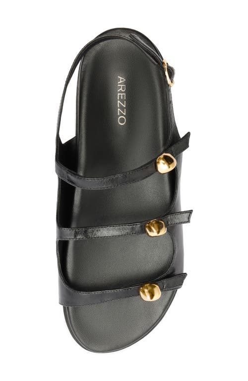 Arezzo Felice Slingback Platform Sandal In Multi