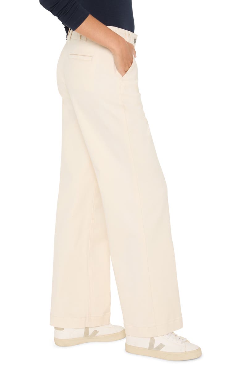 NIC+ZOE Weekend Wide Leg Jeans, Alternate, color, Canvas