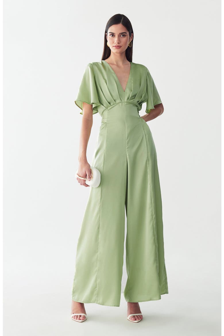 Fabian Jumpsuit, Alternate, color, Sage Green