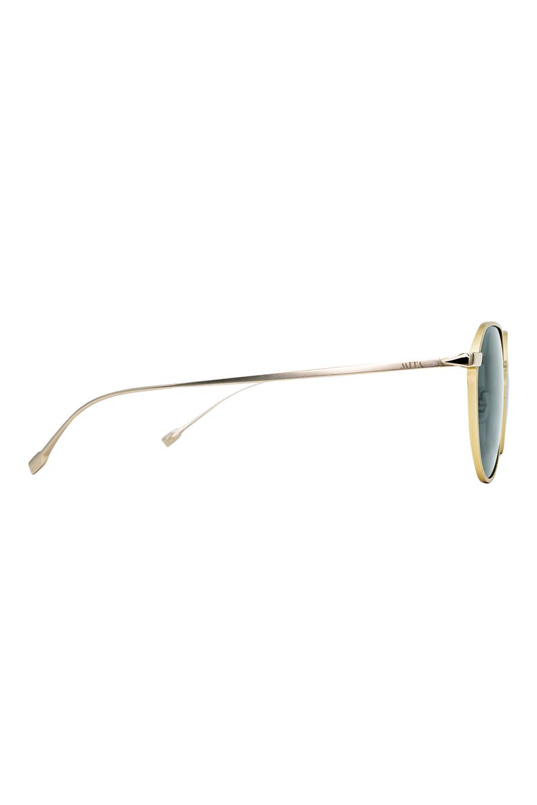 53mm Round Sunglasses, Alternate, color, GOLD/ MATTE GOLD