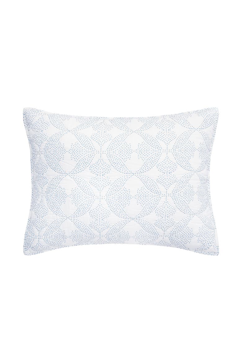 Paloma Cotton Standard Sham 20" x 26", Main, color, Off-White