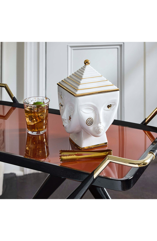 Jonathan Adler Masquerade Ice Bucket In Multi