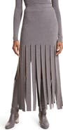Michael Kors Collection Merino Wool Blend Streamer Skirt
