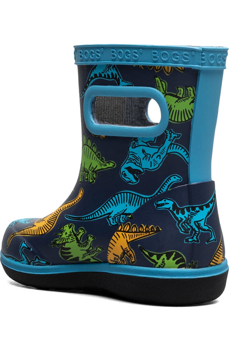 Bogs Kids' Skipper Rain Boot, Alternate, color, Navy Multi