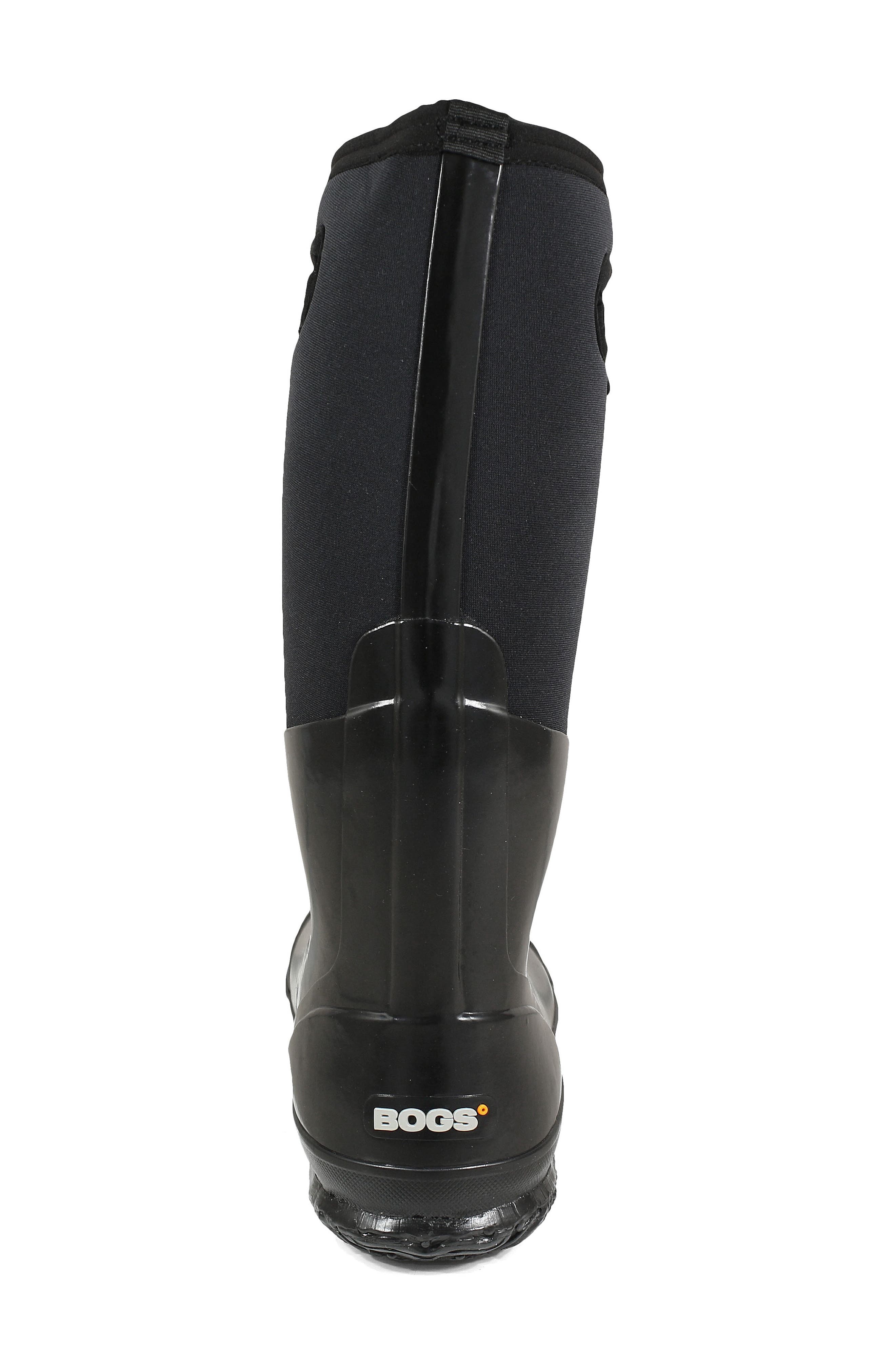 Bogs Classic Tall High Shine Insulated Waterproof Rain Boot, Alternate, color, 