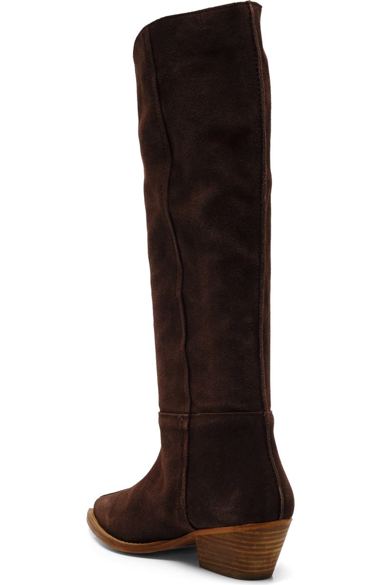 Free People Sway Low 2.0 Knee High Boot, Alternate, color, Fudgesicle