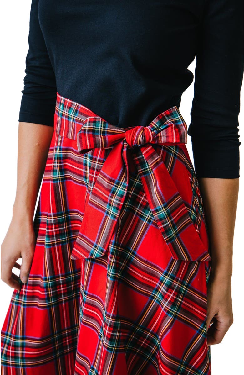 Hope & Henry Women's French Skater Dress, Alternate, color, 