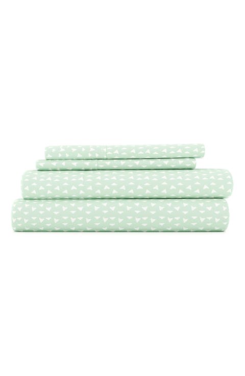 IENJOY HOME Premium Ultra Soft Urban Arrows Pattern 4-Piece Bed Sheet Set