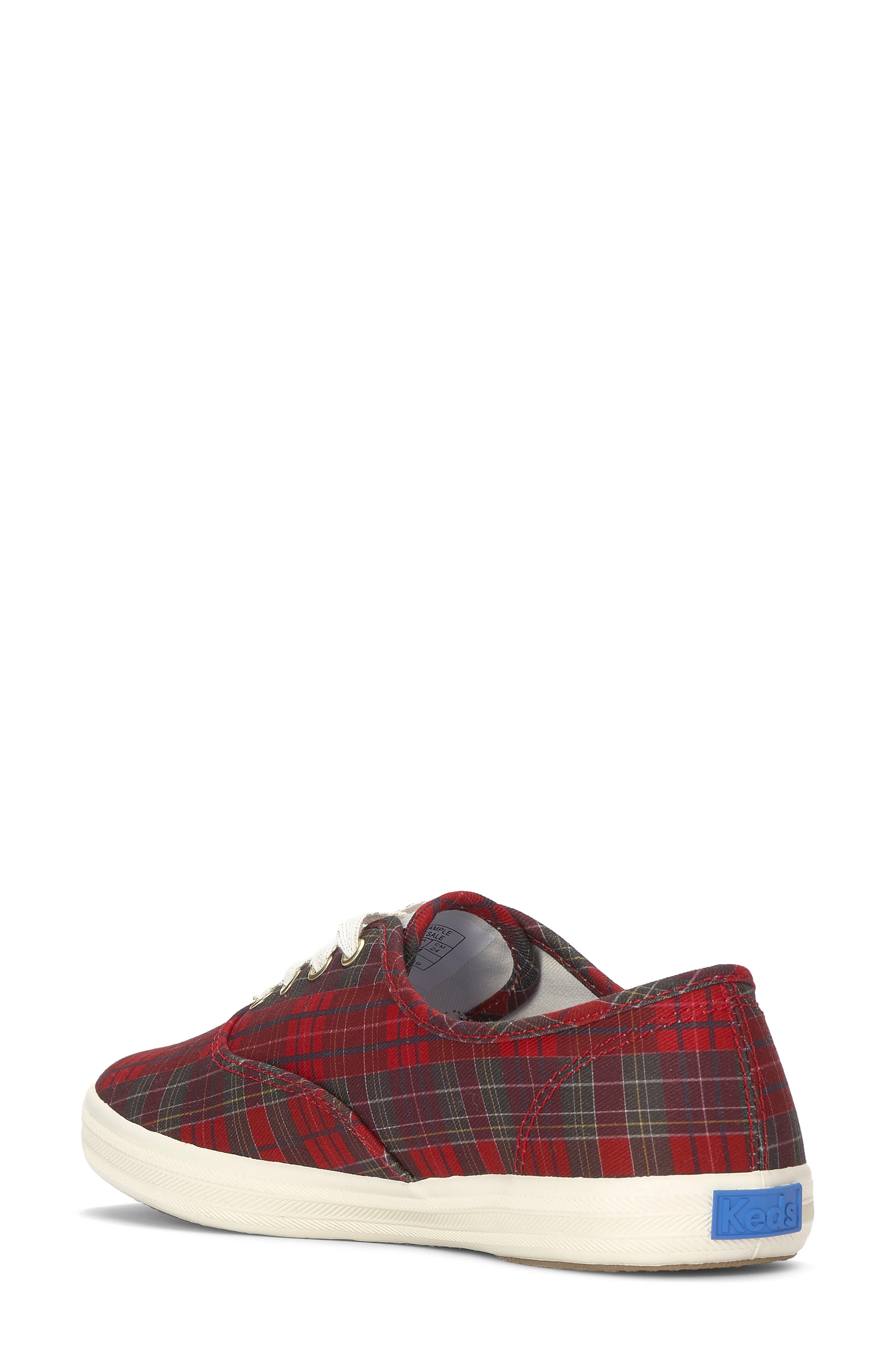 Champion Sneaker, Alternate, color, RED/ MULTI