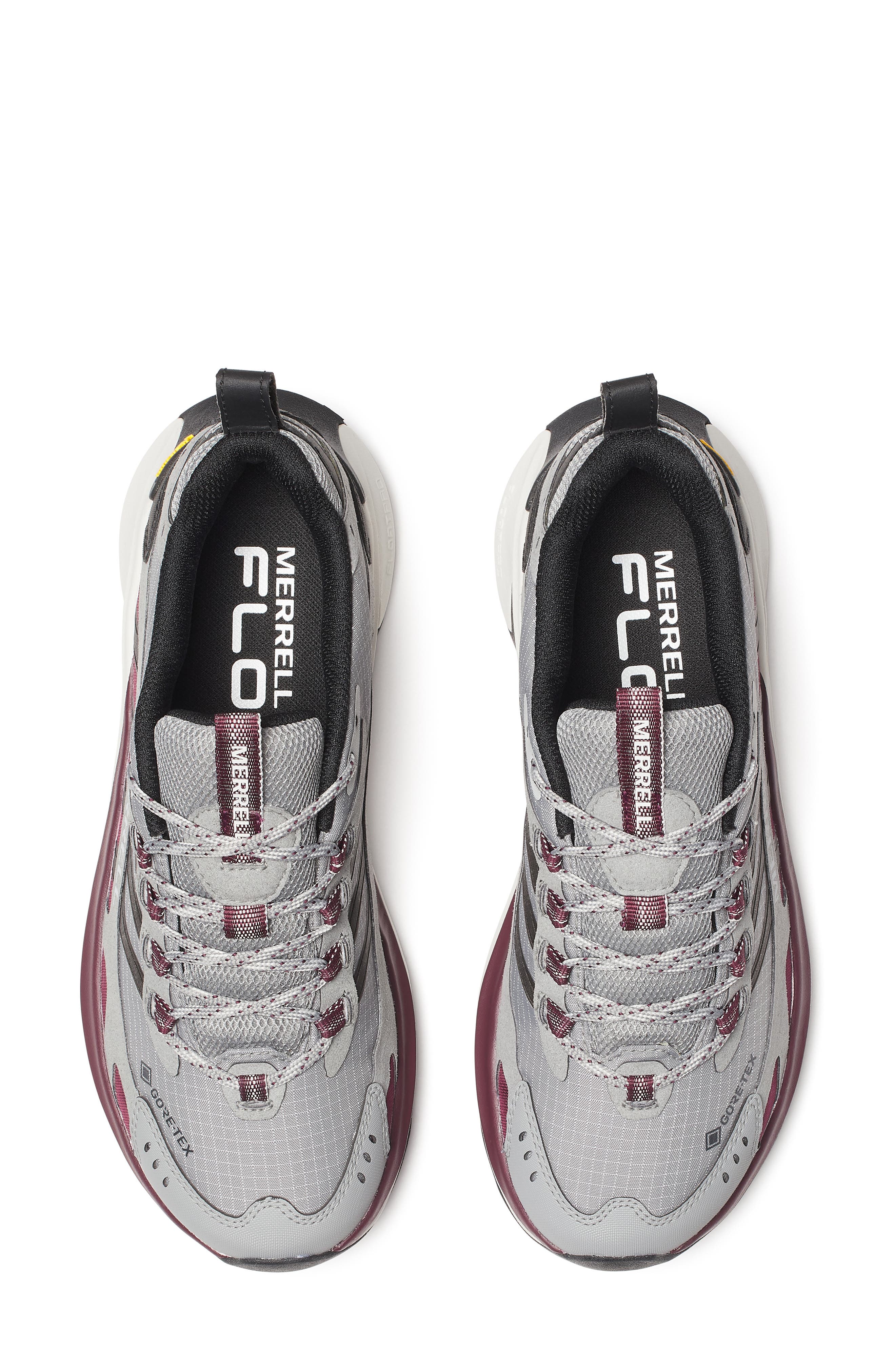 Moab Speed 2 GTX Hiking Shoe, Alternate, color, CEMENT/ CHERRY