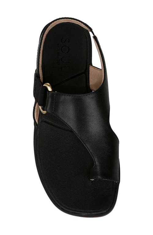Soul Naturalizer Freya Sandal In Black Faux Leather