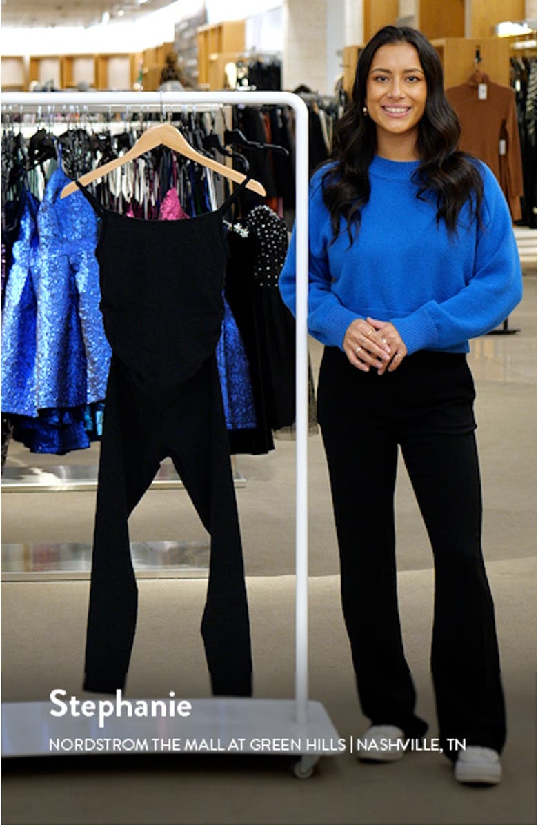 Space Dye Maternity Jumpsuit, sales video thumbnail