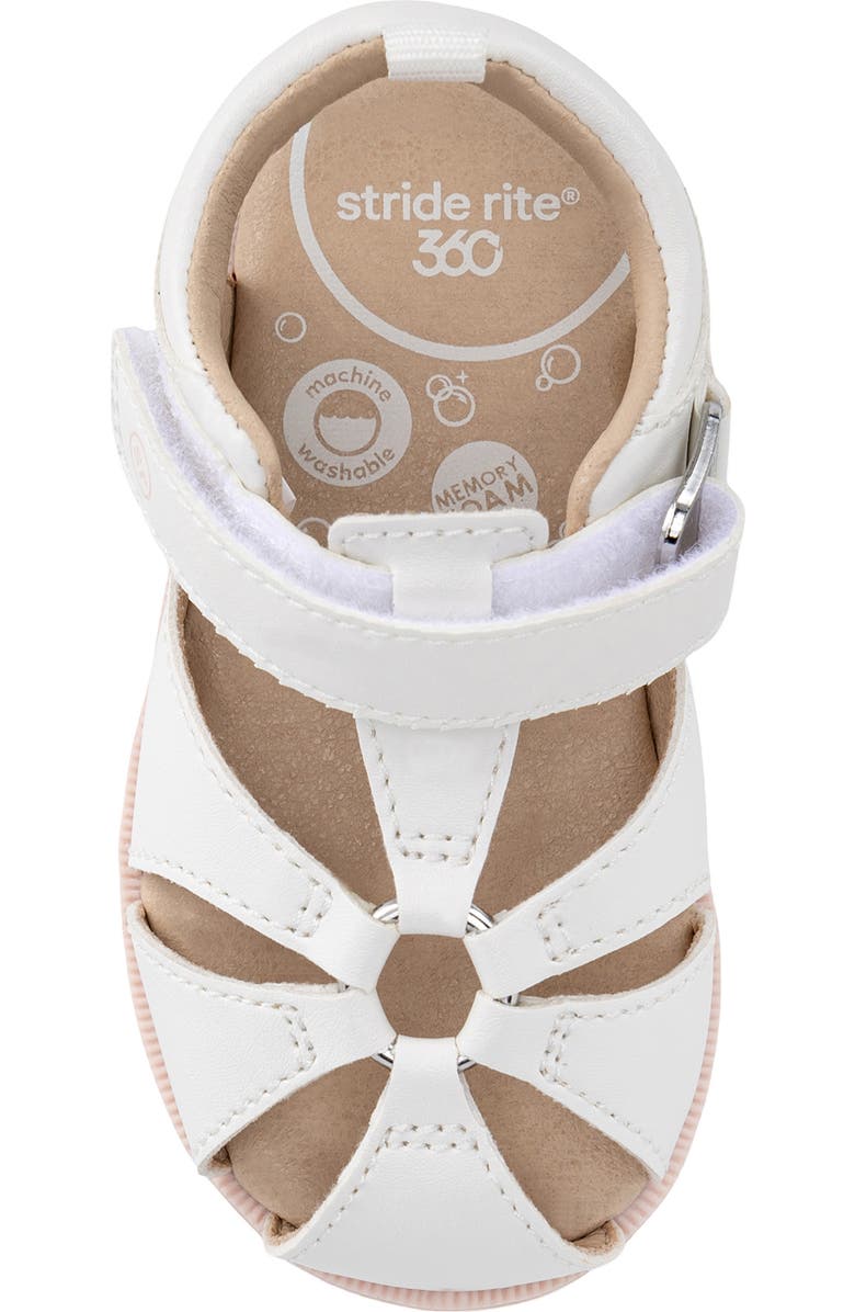 Stride Rite Kids' Vivi Sandal, Alternate, color, White