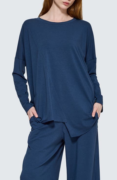 Greta Asymmetrical Blouse