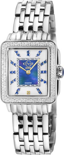 Padova Diamond Bracelet Watch, 27mm x 30mm - 0.0116ct.