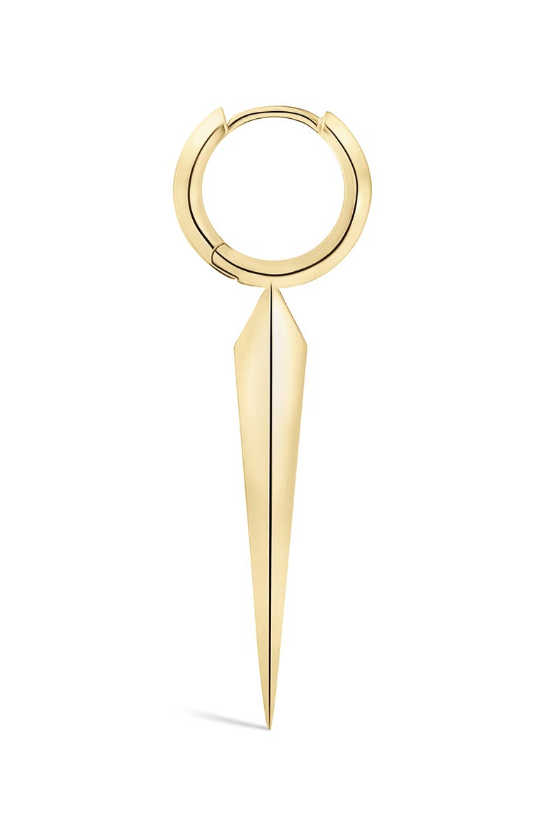 MARIA TASH Faceted Grand Spike Hoop Earring, Alternate, color,