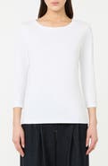 MM by Max Mara Obliqua Stretch Cotton Top