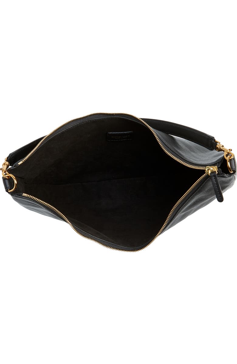 Mansur Gavriel Swing Leather Hobo Bag, Alternate, color,