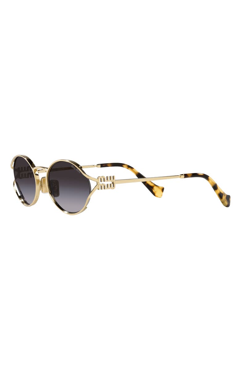 Miu Miu 54mm Gradient Oval Sunglasses, Alternate, color,