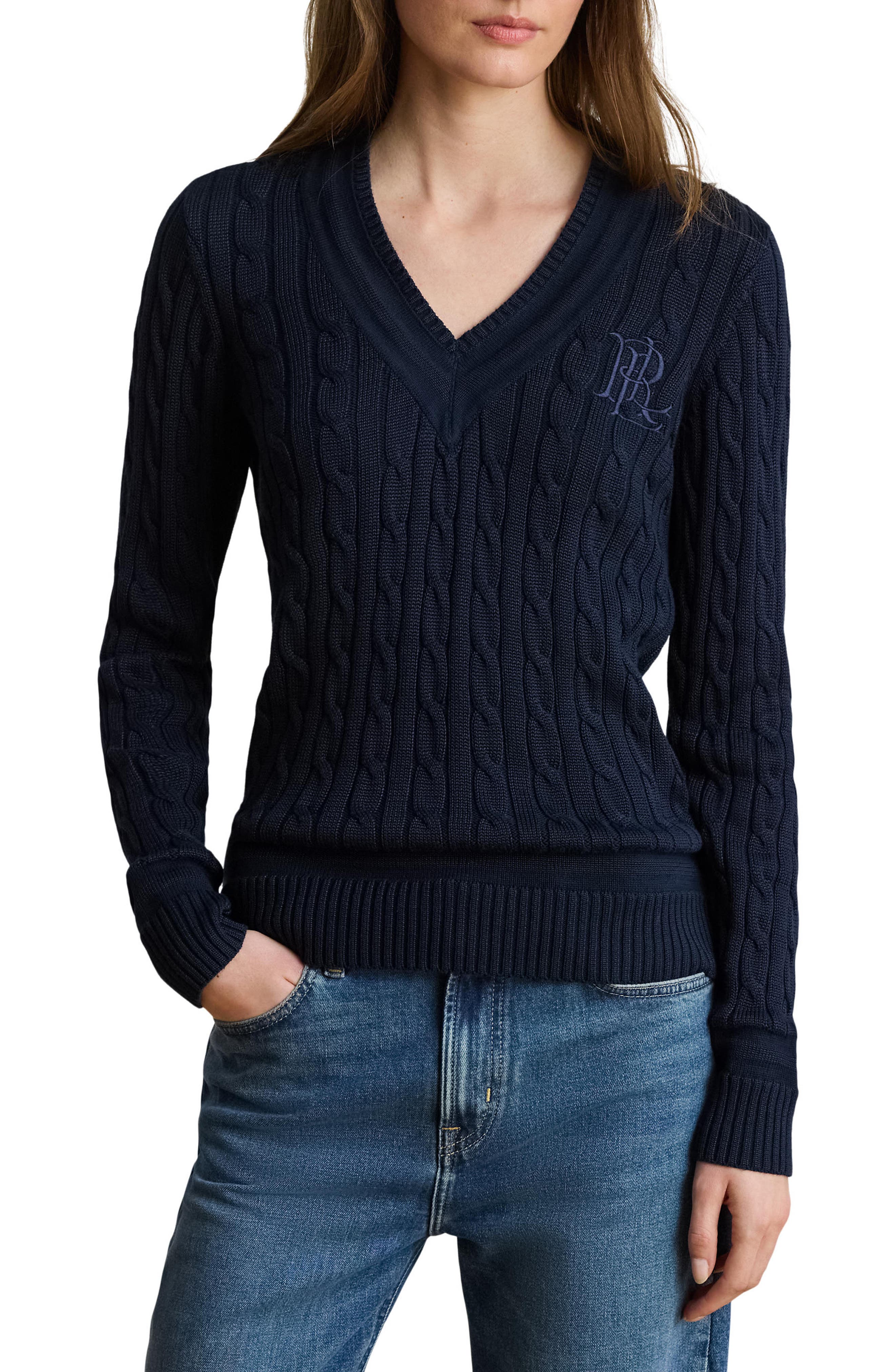 selected LAUREN NAVY BLUE